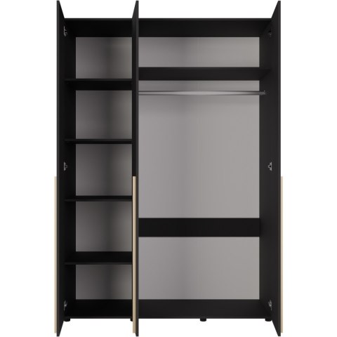 Szafa 150cm DAWN czarny