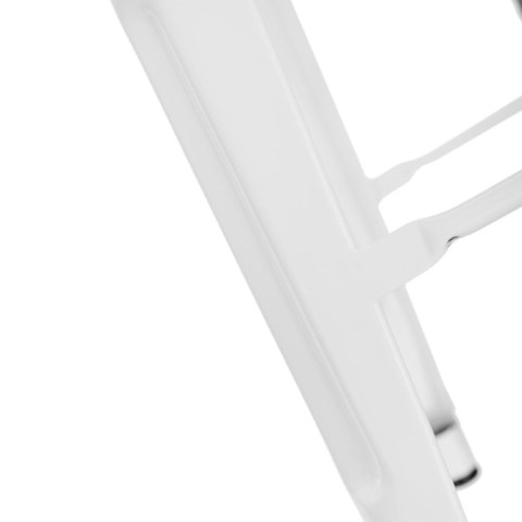 Hoker Paris Back 66cm biały inspirowany Tolix ( Rozmiar: uniwersalny )