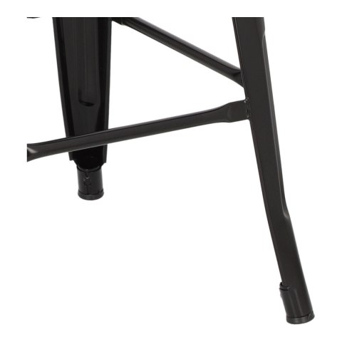 Hoker Paris Back 66cm czarny inspirowany Tolix ( Rozmiar: uniwersalny )