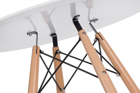 Stół DTW 80 cm, blat biały ( Rozmiar: uniwersalny )