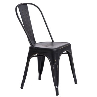 Krzesło Paris Antique czarne ( Rozmiar: uniwersalny )