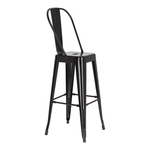 Hoker Paris Back 75cm czarny insp.Tolix ( Rozmiar: uniwersalny )