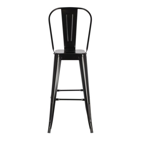 Hoker Paris Back 75cm czarny insp.Tolix ( Rozmiar: uniwersalny )