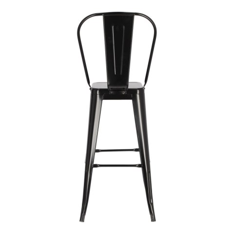 Hoker Paris Back 75cm czarny insp.Tolix ( Rozmiar: uniwersalny )