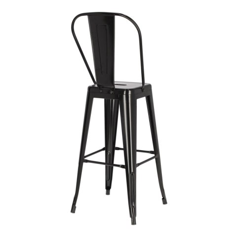 Hoker Paris Back 75cm czarny insp.Tolix ( Rozmiar: uniwersalny )