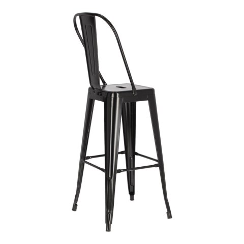 Hoker Paris Back 75cm czarny insp.Tolix ( Rozmiar: uniwersalny )