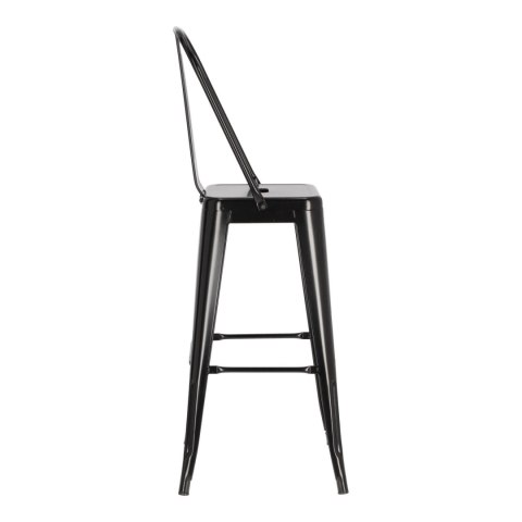 Hoker Paris Back 75cm czarny insp.Tolix ( Rozmiar: uniwersalny )