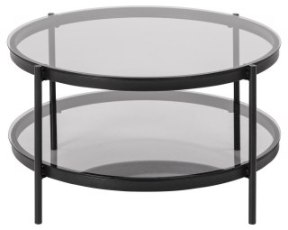 Stolik Bayonne Glass/black ( Rozmiar: uniwersalny )