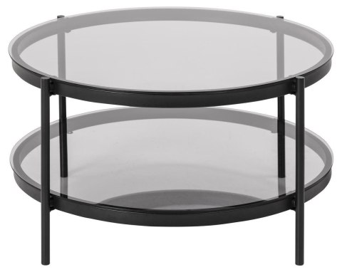 Stolik Bayonne Glass/black ( Rozmiar: uniwersalny )