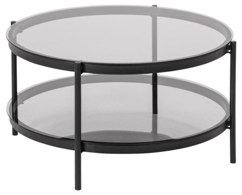 Stolik Bayonne Glass/black ( Rozmiar: uniwersalny )