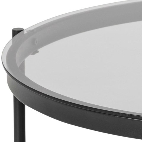 Stolik Bayonne Glass/black ( Rozmiar: uniwersalny )