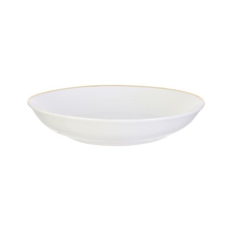 Talerz głęboki Pearl Gold 20cm biały ( Rozmiar: uniwersalny )