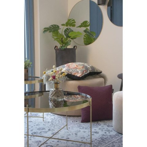 Lustro Jersey okrągłe złote 80cm ( Rozmiar: uniwersalny )