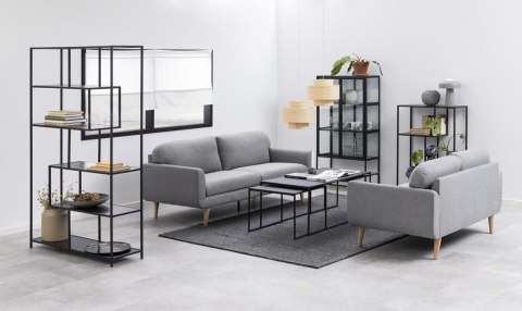 Komplet stolików Infinity czarne ( Rozmiar: uniwersalny )