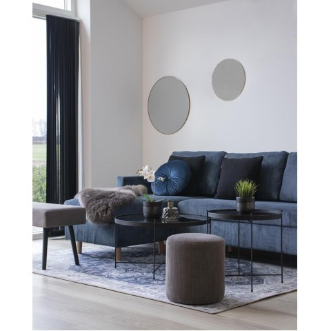 Lustro Jersey okrągłe złote 60cm ( Rozmiar: uniwersalny )