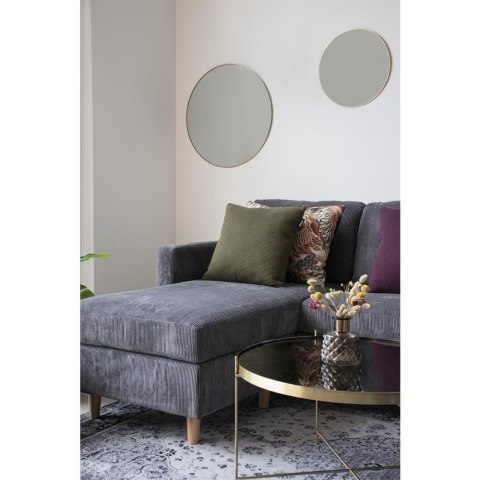 Lustro Jersey okrągłe złote 60cm ( Rozmiar: uniwersalny )