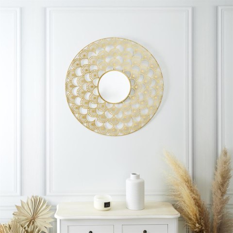 Lustro Mandala 70cm złota ( Rozmiar: uniwersalny )