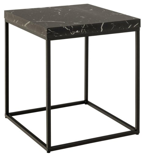Stolik Barossa 40x40cm czarny marmur ( Rozmiar: uniwersalny )