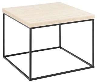 Stolik Barossa 60x60cm beżowy traweryn ( Rozmiar: uniwersalny )
