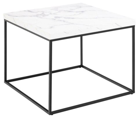 Stolik Barossa 60x60cm biały marmur ( Rozmiar: uniwersalny )