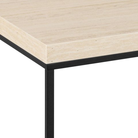 Stolik Barossa 110x55cm beżowy trawertyn ( Rozmiar: uniwersalny )