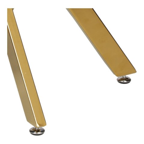 Stolik kawowy Amber 60cm transparentny/ złoty ( Rozmiar: uniwersalny )