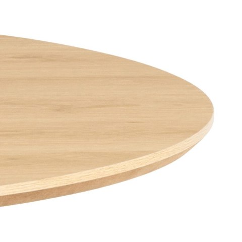 Stół Cadiz okrągły 120cm naturalny/czarny ( Rozmiar: uniwersalny )