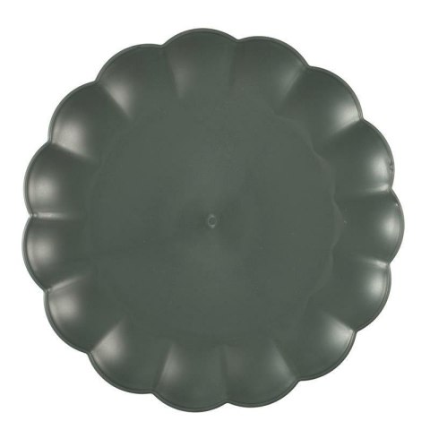 Talerz obiadowy Iris 25,5cm szary ciemny ( Rozmiar: uniwersalny )