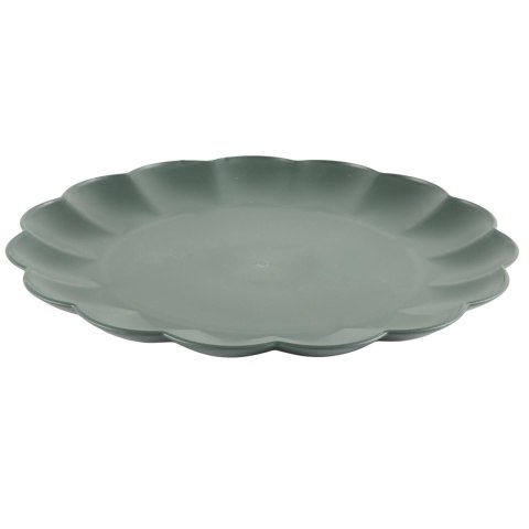Talerz obiadowy Iris 25,5cm szary ciemny ( Rozmiar: uniwersalny )