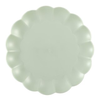 Talerz obiadowy Iris 25,5cm zielony jasny ( Rozmiar: uniwersalny )