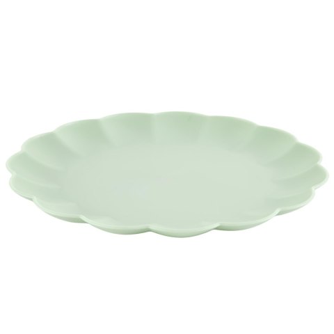 Talerz obiadowy Iris 25,5cm zielony jasny ( Rozmiar: uniwersalny )
