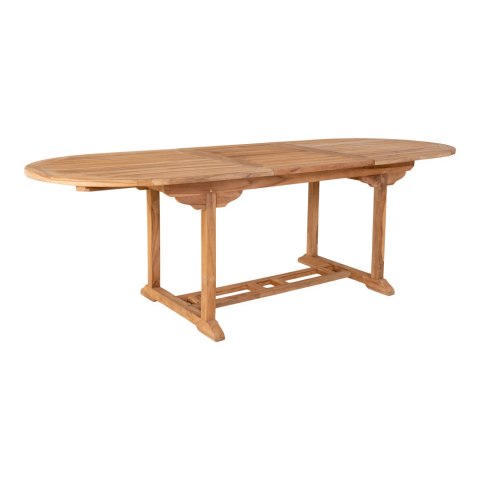 Stół rozkładany Salamanca 90/240cm tekowy ( Rozmiar: uniwersalny )