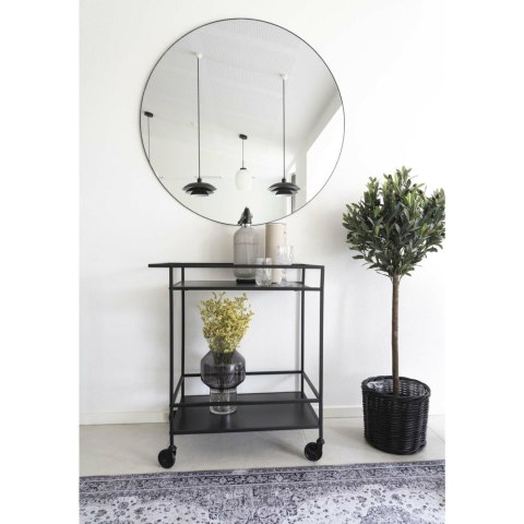 Lustro Jersey okrągłe czarne 100cm ( Rozmiar: uniwersalny )