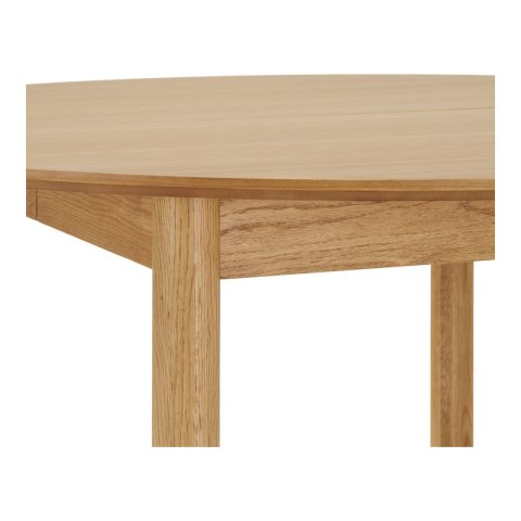 Stół Bundaberg rozkładany fornir dębowy 120/120-220 cm ( Rozmiar: uniwersalny )