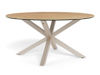 Stolik kawowy Heaven 82cm ceramika dąb/ kaszmr ( Rozmiar: uniwersalny )