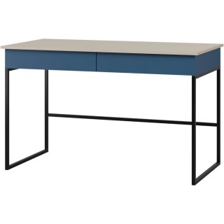 Biurko 2S LORI 10 kaszmir / błękit