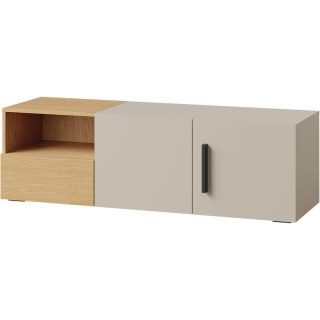 Komoda RTV 2D1S LORI 09 kaszmir / dąb wiosenny