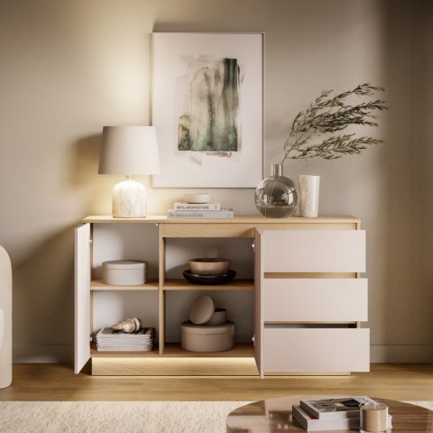 Komoda KATE 05 dąb mavelie / kaszmir