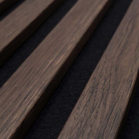 Panel ścienny z lamelami 2szt. BRANDO 30x270cm 6L 8mm toffi