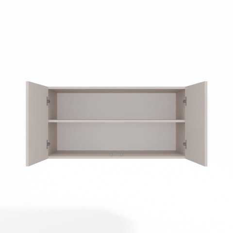 Szafa SENSO 3D Wysoka Z NADSTAWKĄ KASZMIR 150 Cm Drzwi Złote Uchwyty 250 Cm