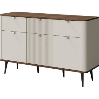Komoda 3D3SZ APERTA 10 kaszmir / orzech