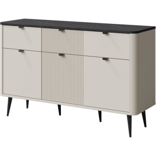Komoda 3D3SZ APERTA 10 kaszmir / szary kamień
