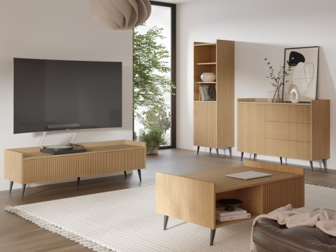 Komoda RTV 121 2K NEMO 07 dąb wiosenny