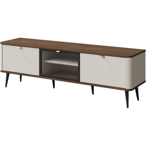 Komoda RTV 3K APERTA 12 kaszmir / orzech