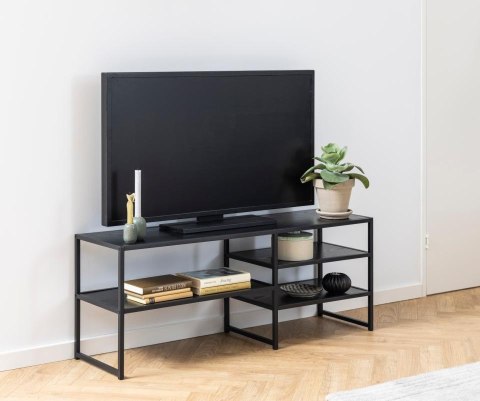 Szafka RTV Seaford czarny ( Rozmiar: uniwersalny )