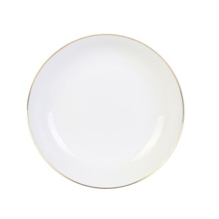 Talerz głęboki Pearl Gold 20cm biały ( Rozmiar: uniwersalny )