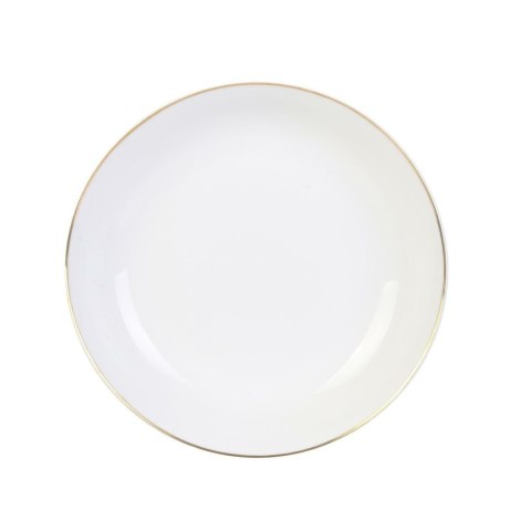 Talerz głęboki Pearl Gold 20cm biały ( Rozmiar: uniwersalny )