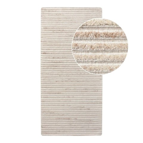 Chodnik Mango 80x180cm ivory ( Rozmiar: uniwersalny )