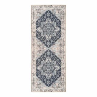 Chodnik Havana 80x200cm niebieski ( Rozmiar: uniwersalny )