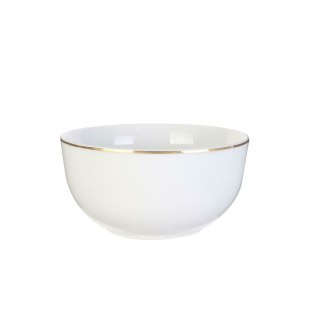 Miska Pearl Gold 500ml biała ( Rozmiar: uniwersalny )